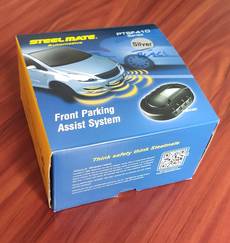 Steelmate PTSF410EX Car Front Silver Parking Sensor with Beeper