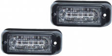 Strobos LED Reflect 2x6 Additional Emergency Light - Red, Pair