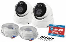 Swann SWPRO-5MPMSDPK2 Super HD 5MP AHD Dome Camera (2pcs) Swann SWPRO-5MPMSDPK2 Super HD 5MP AHD Dome Camera (2pcs)