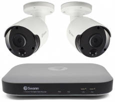 Swann SWDVK-449802 4 Channel CCTV System with 2 pcs SHD 5MP Cameras