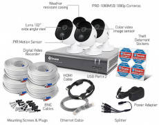 Swann SWDVK-845804V 8 csatornás CCTV rendszer 4db FullHD 2MP kamerával