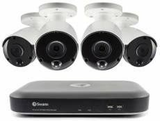 Swann SWDVK-847804 8 Channel CCTV System with 4pcs SHD 3MP Cameras