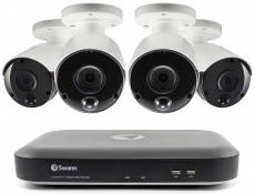 Swann SWDVK-849804 8 Channel CCTV System with 4pcs SHD 5MP Cameras