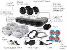 Swann SWDVK-849804 8 Channel CCTV System with 4pcs SHD 5MP Cameras