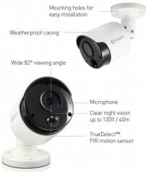 Swann SWNHD-865MSB Super HD 5MP IP csőkamera