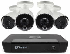 Swann SWNVK-885804 8 Channel CCTV System with 4 pcs 4K UHD 8MP Cameras