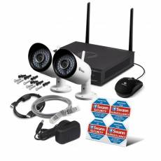Swann SWNVW-485KH2 4 Channel 1080p WIFI Video Recorder with 2 Cameras