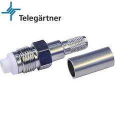 Telegartner FME Female Crimp Connector For H-155 J01701A0003