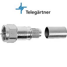 Telegartner F dugó csatlakozó RG-6 krimp J01600A0005