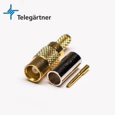 Telegartner MCX aljzató RG-174 csatlakozó J01271A0011