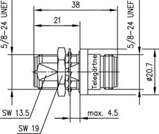 Telegartner N Female - N Female Adapter J01024A0006
