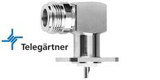 Telegartner N Female 4 Hole Right Angle Connector J01021A0210