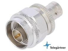 Telegartner N Male to BNC Female Adapter J01008C0825