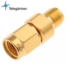 Telegartner RPSMA dugó - SMA aljzat toldó adapter J01155R0095