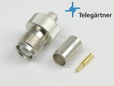 Telegartner RPTNC Female Crimp Connector For H-155 J01011R0006