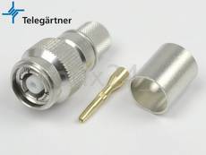 Telegartner RPTNC Male Crimp Connector For H-1000 J01010R0009