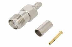 Telegartner SMA Female Crimp Connector For RG-58 J01151A0491