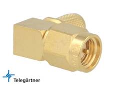 Telegartner SMA Male Right Angle Crimp Connector For H-155 J01150A0521