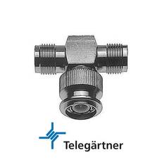 Telegartner TNC dugó 2x TNC aljzat adapter J01014A0001