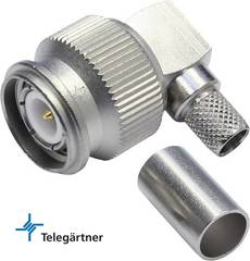 Telegartner TNC Male Right Angle Crimp Connector For H-155 J01010A0037