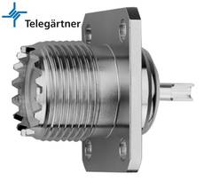 Telegartner UHF Female 4 Hole Solder Connector J01041B0632