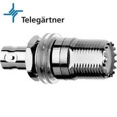 Telegartner BNC Female to UHF Female Hole Adapter J01008A0024