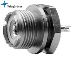 Telegartner UHF Female Bulkhead Solder Connector J01041A0001