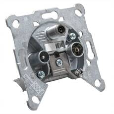 Triax EDA 302 F SAT/CATV Terminated 3-hole Socket 