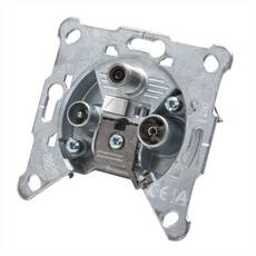 Triax FS 302 F 3-pole Terminal Socket, SAT, TV, R, 2 dB