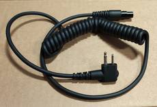 Voxtech AP0297-M1-R cable for CHE2300 Earmuffs, Motorola DP1400 radio