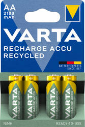 Varta Recycled akkumulátor ceruza AA 2100 mAh BL4