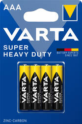 Varta Super Heavy Duty mikro méretű AAA cink elem R3 BL4