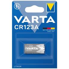 Varta CR 123A Lithium Photo Cell BL1