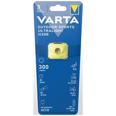 Varta Outdoor Sports Ultralight H30R Lime Rechargeable Headlamp