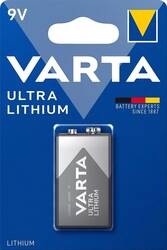 Varta Ultra Lithium 9V-os E LR22 elem BL1