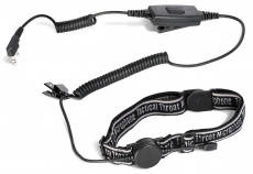 Voxtech ZTL101+EZZ14 Throat Microphone Headset for Motorola Radios