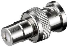 Goobay BNC dugó - RCA alj toldó adapter
