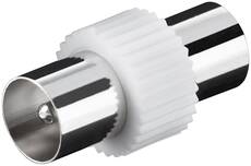 Goobay KOAX dugó (IEC) - KOAX dugó (IEC) adapter