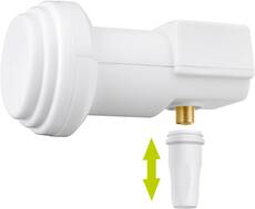 Goobay Single Universal LNB Satellite Receiver Head
