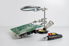 Goobay asztali nagyító krokodilcsipeszekkel