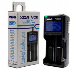 XTAR VC2 Li-Ion akkumulátor töltő