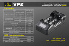 XTAR VC2 Premium Li-Ion battery charger