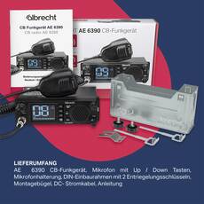 Albrecht AE 6390 VOX AM/FM 40 Channel CB Radio