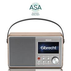 Albrecht DR 862 DAB+ akkumulátoros FM rádió
