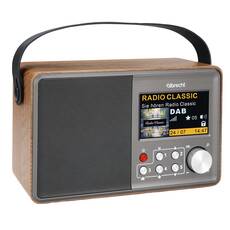 Albrecht DR 862 DAB+ akkumulátoros FM rádió