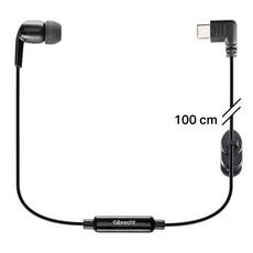 Albrecht Tectalk Business In-Ear fülhallgató 1m