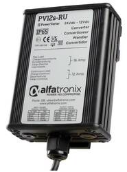 Alfatronix PV24s-RU 24Vdc-12Vdc feszültség átalakító 24/30A
