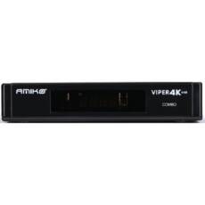 Amiko Viper 4K V40 Combo DVB-S2X/T2/C Set Top Box beltéri egység