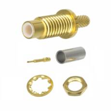 Amphenol SMC Male Crimp Connector For RG-174