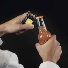 Emos LED Torch-flashlight with Keychain and Bottle-opener P4714